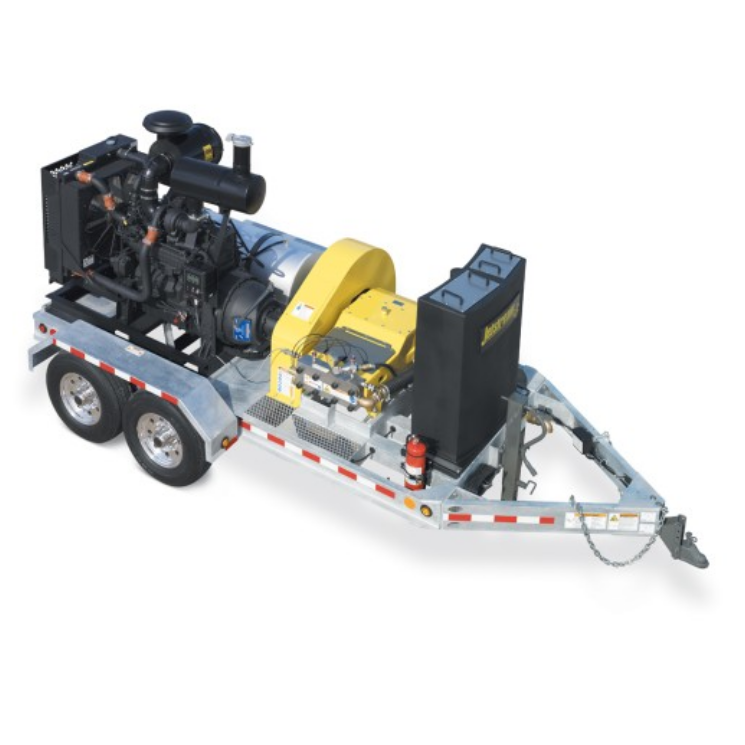 X-Series diesel- waterblasting units