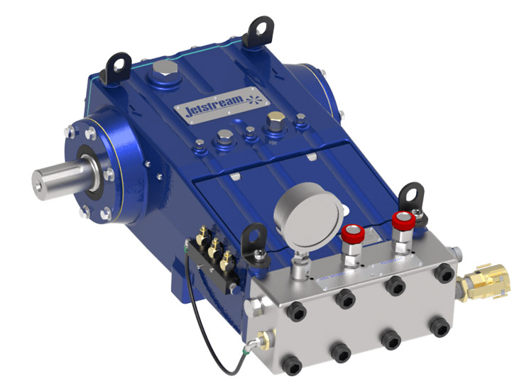 high pressure waterblast pumps
